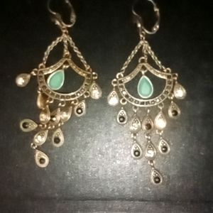 Silver earrings